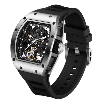 SKELETON 12 AUTOMATIC SILVER