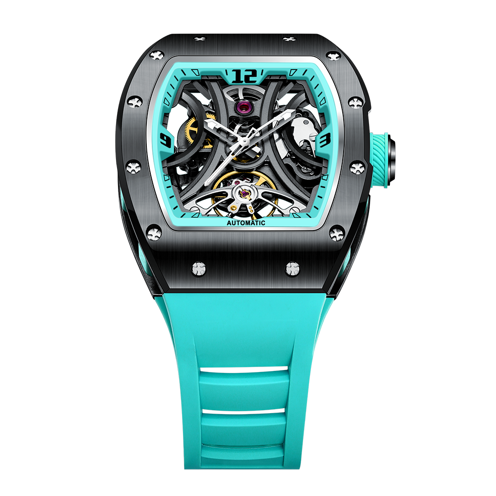 SKELETON 11 AUTOMATIC LIGHT BLUE