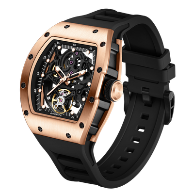 SKELETON 12 AUTOMATIC ROSEGOLD