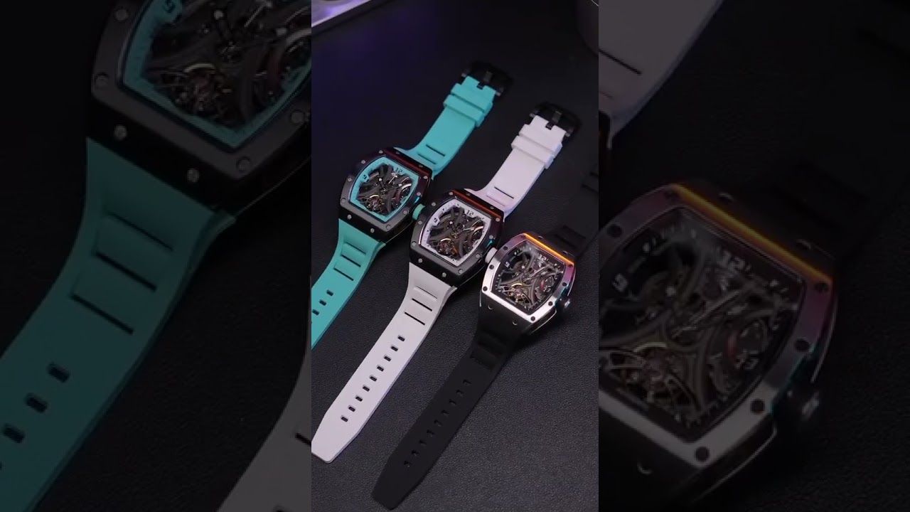 SKELETON 11 AUTOMATIC LIGHT BLUE
