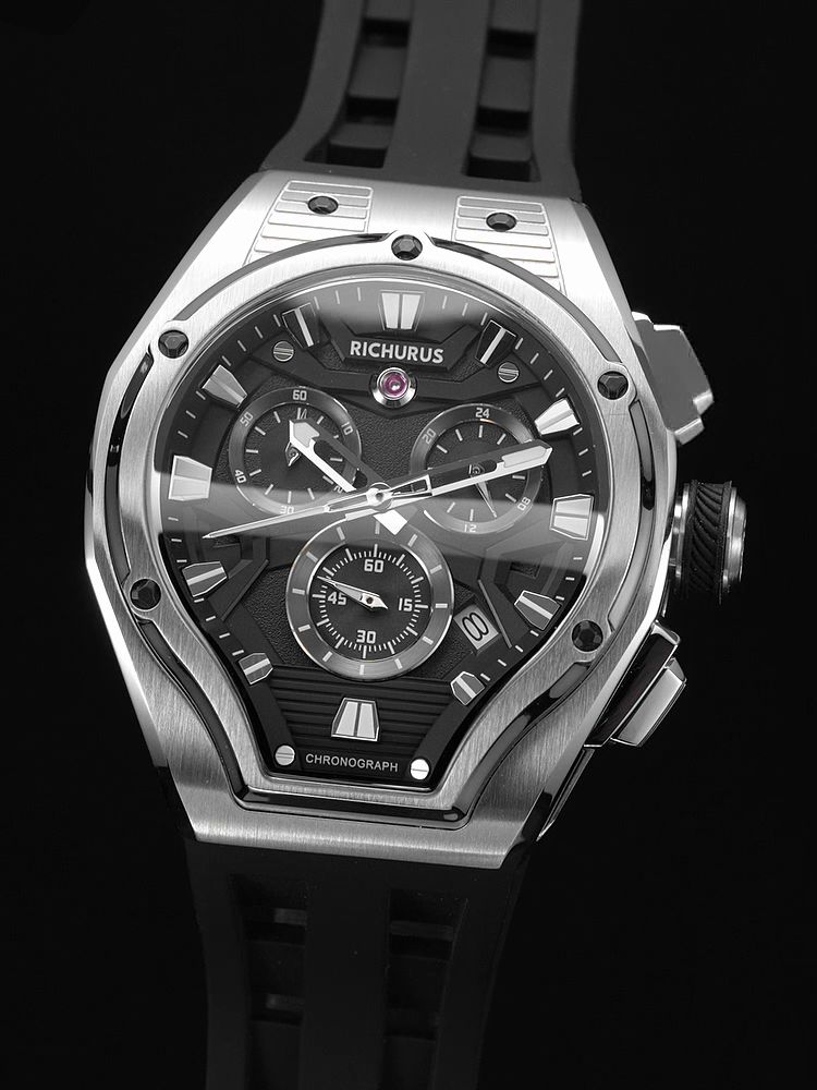 AVIATOR CHRONO RS2 SILVER