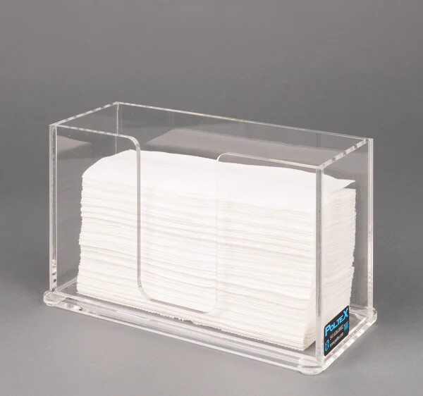 Open Top Paper Towel Dispenser Acrylic