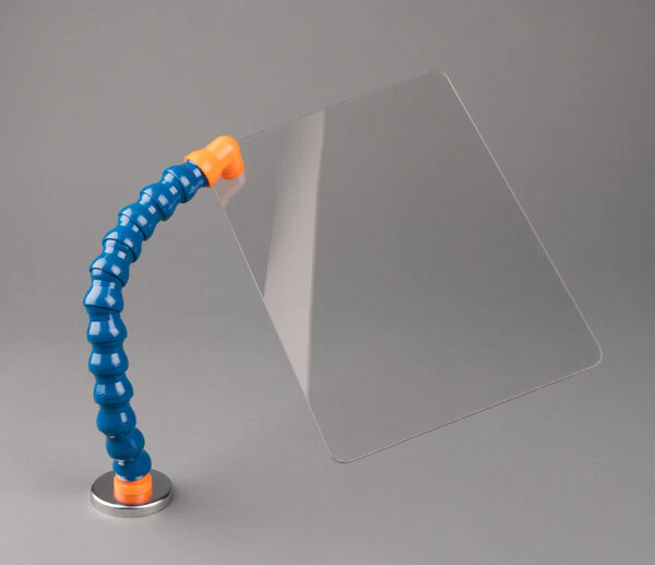 Flex Neck Biohazard Shield 8.5x12 inch