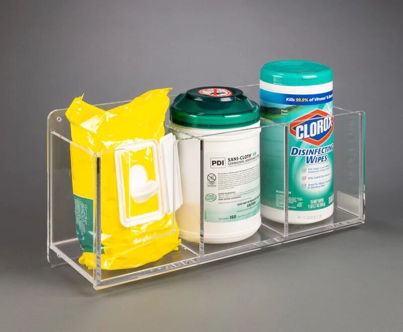 Triple Wipe Holder-2 Tub, Packet