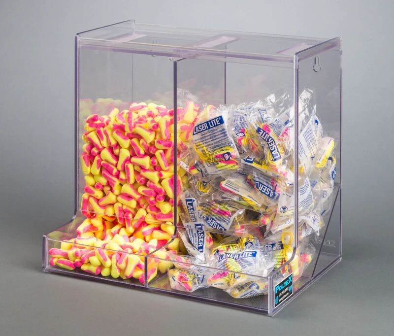 Double Bulk Earplug Dispenser