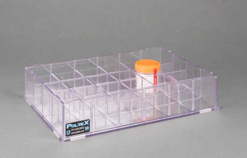 Urine Cup Rack-24 Position Stackable