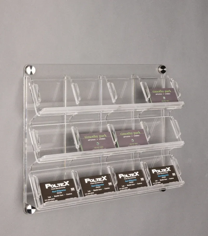 Deco Business Card Display-12 slot