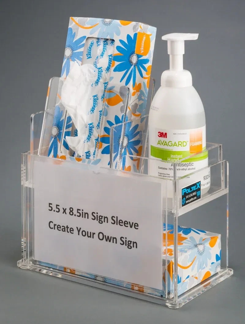 Tissue/ Hand Sanitizer/ Sign Station