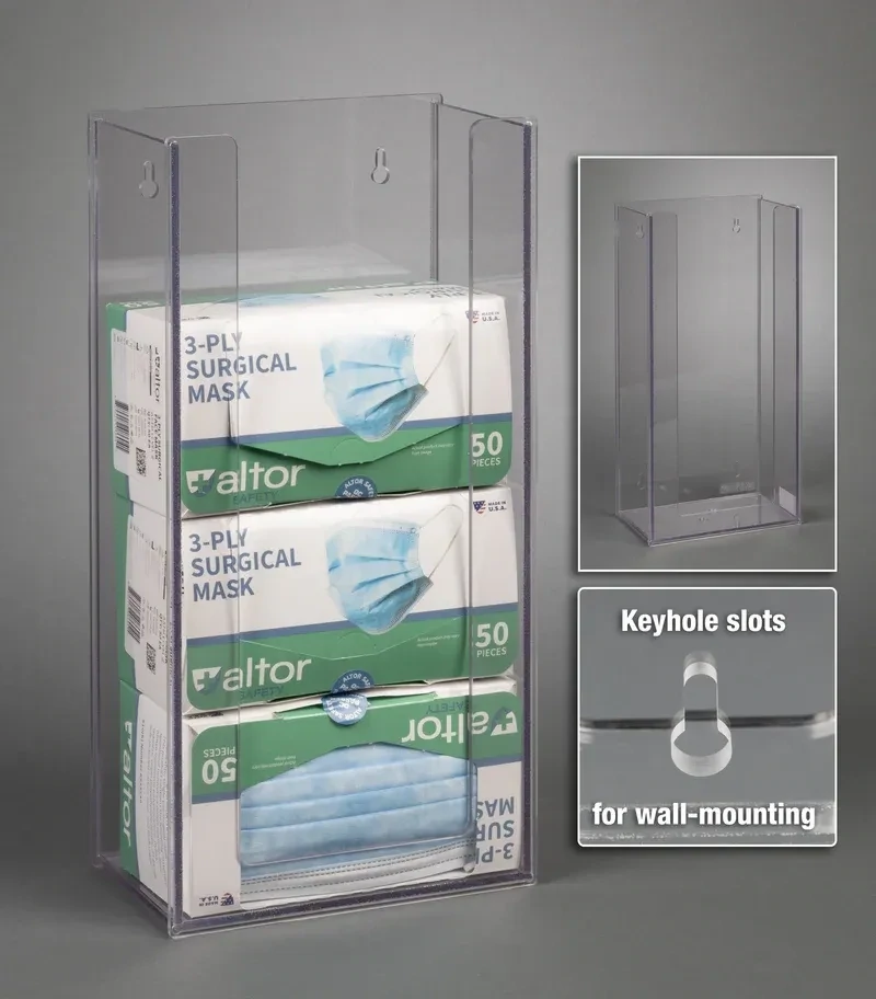 Mask Box Dispenser-4 Box (Wall Mount)