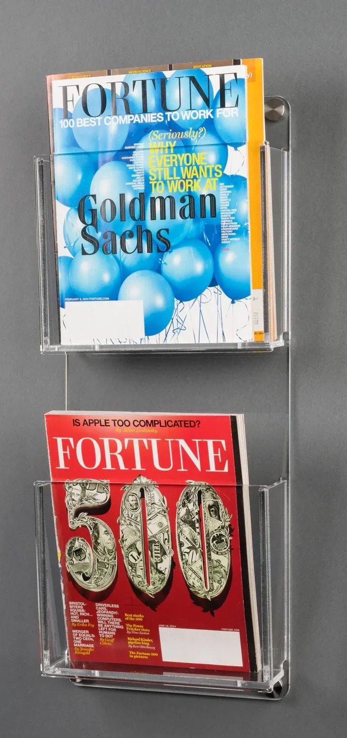 Deco Vertical Magazine Rack