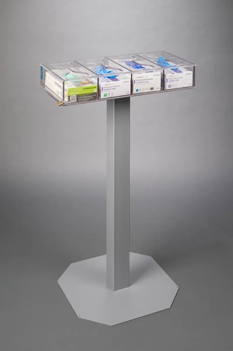 No Waste Glove Box Holder on Stand