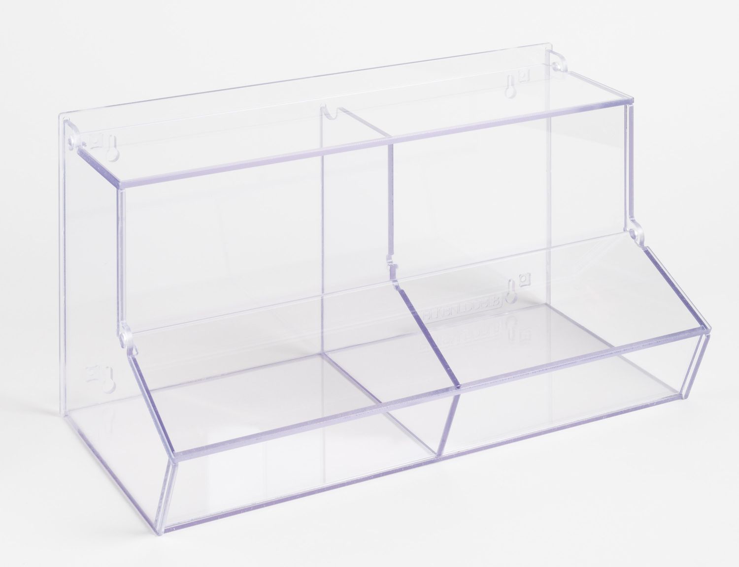 Double Bulk Bins With Lid