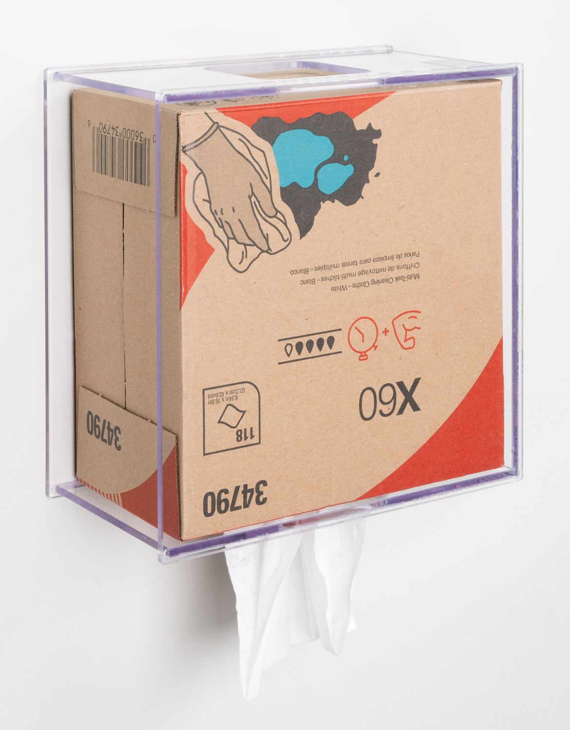 X60, 34790 Wypall Dispenser