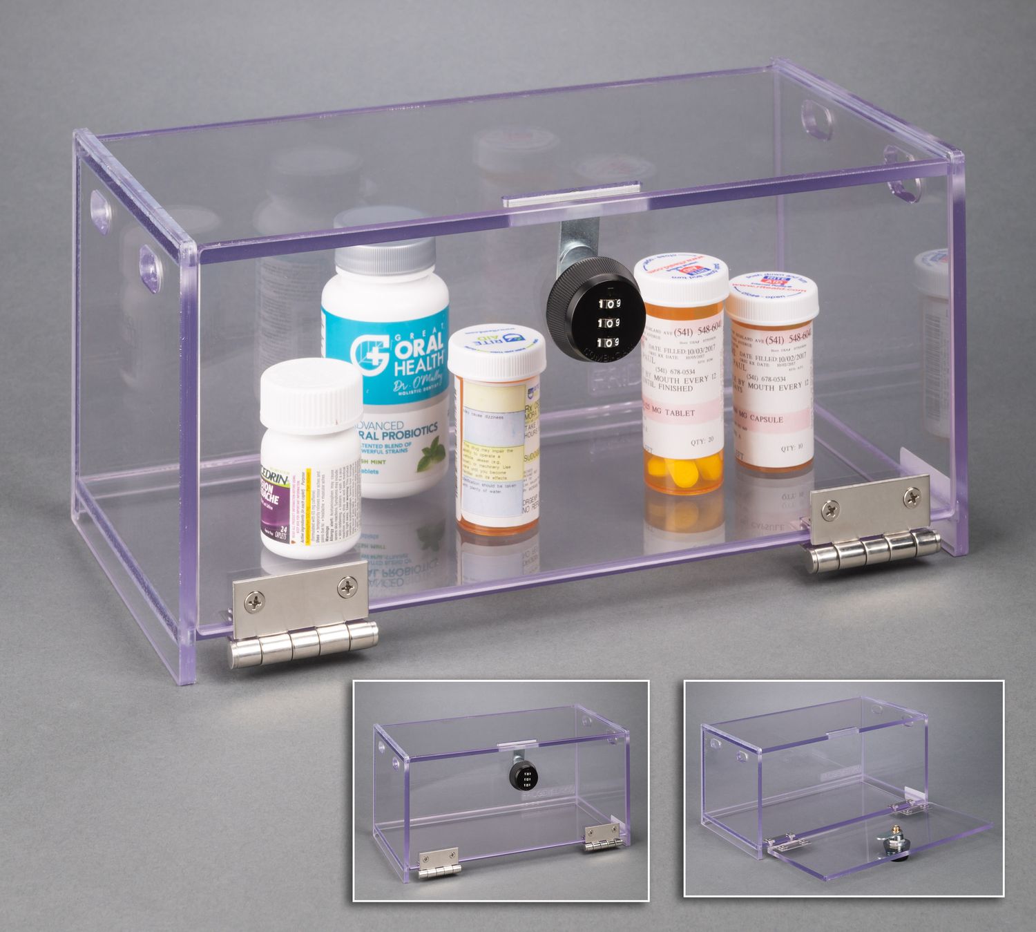 Cold Storage Lock Box-12x6x5in