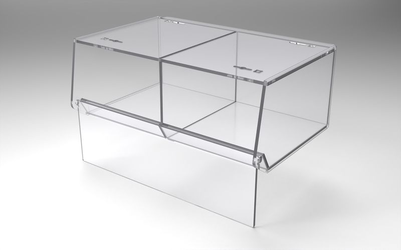 Undermount Double Bulk Bin