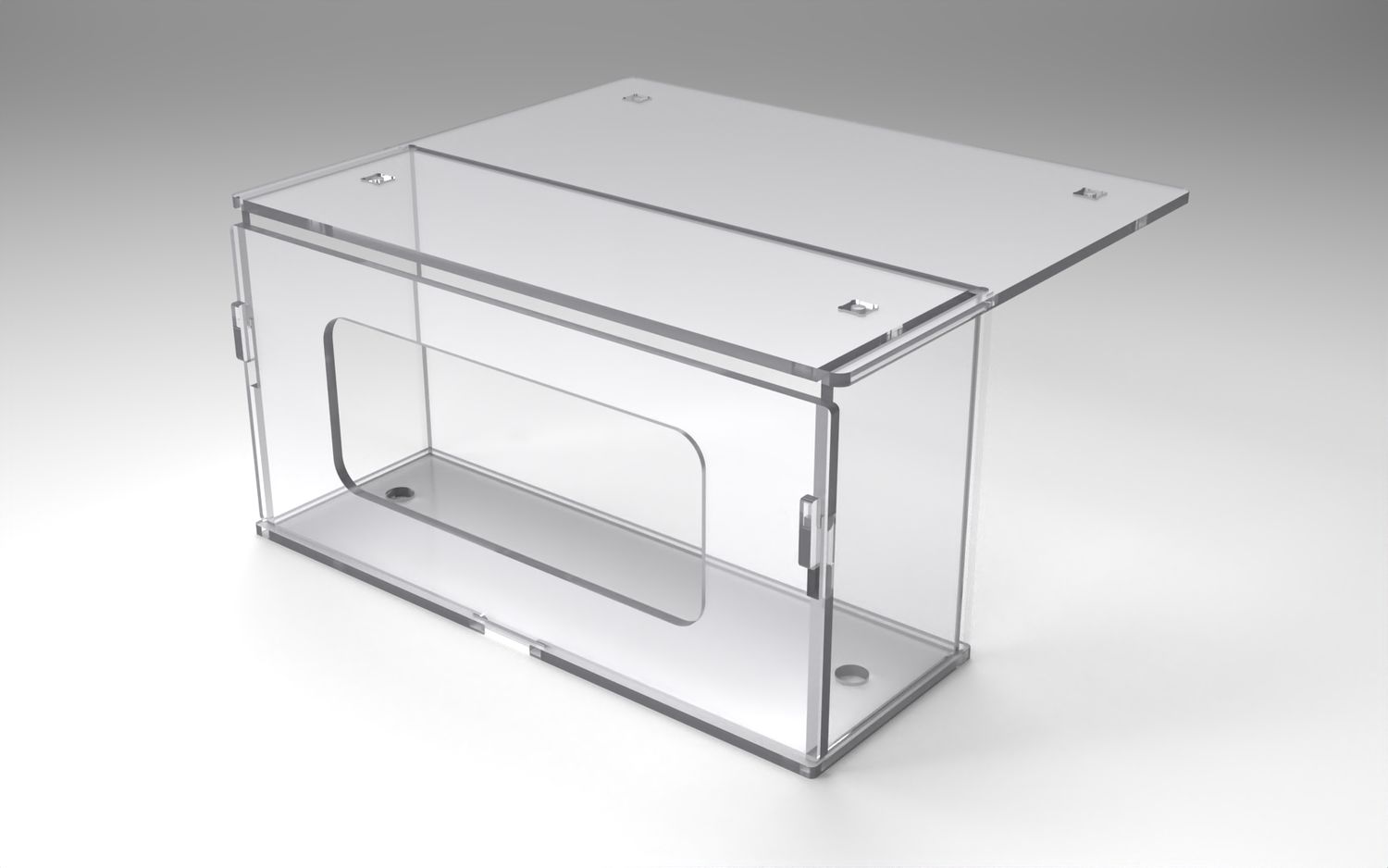 Undermount Glove Box Holder