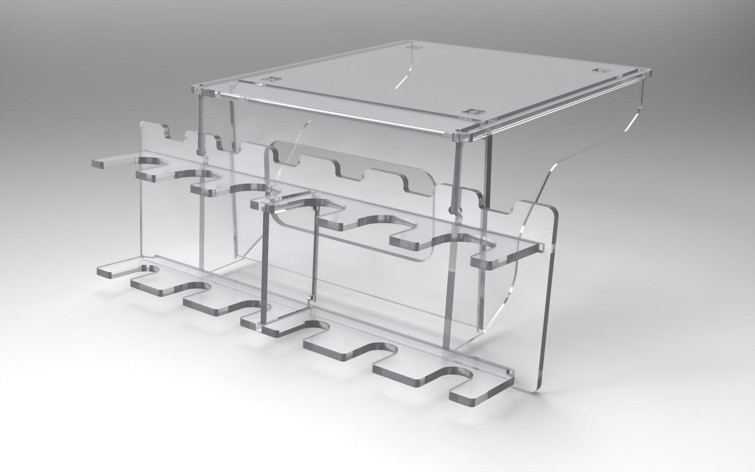 Undermount Pipettor Rack-6 Position