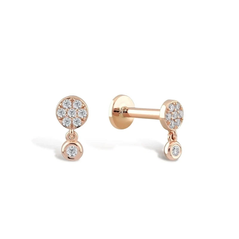 TOPAZ CIRCLE WITH CHARM