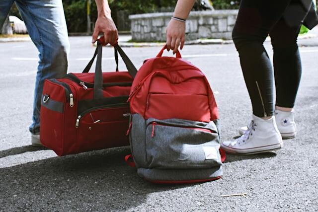 Backpack and Duffel bag Combo