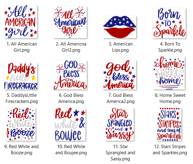 All American Album 5 (12 Designs)