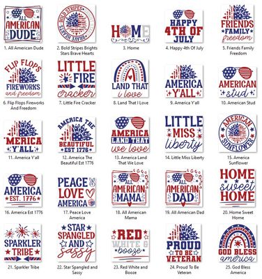 All American Album 2 (25 Designs)