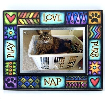 Cat Themed Picture Frame