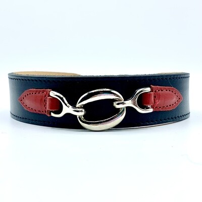 Hartman &amp; Rose Luxury Leather Dog Collar