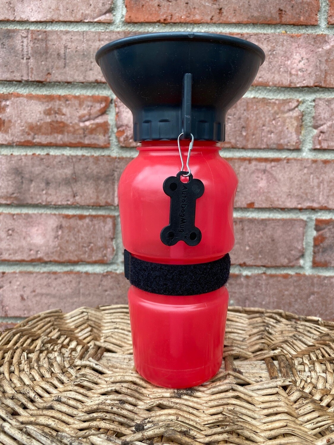 Travel Dog Water Bottle with Bowl