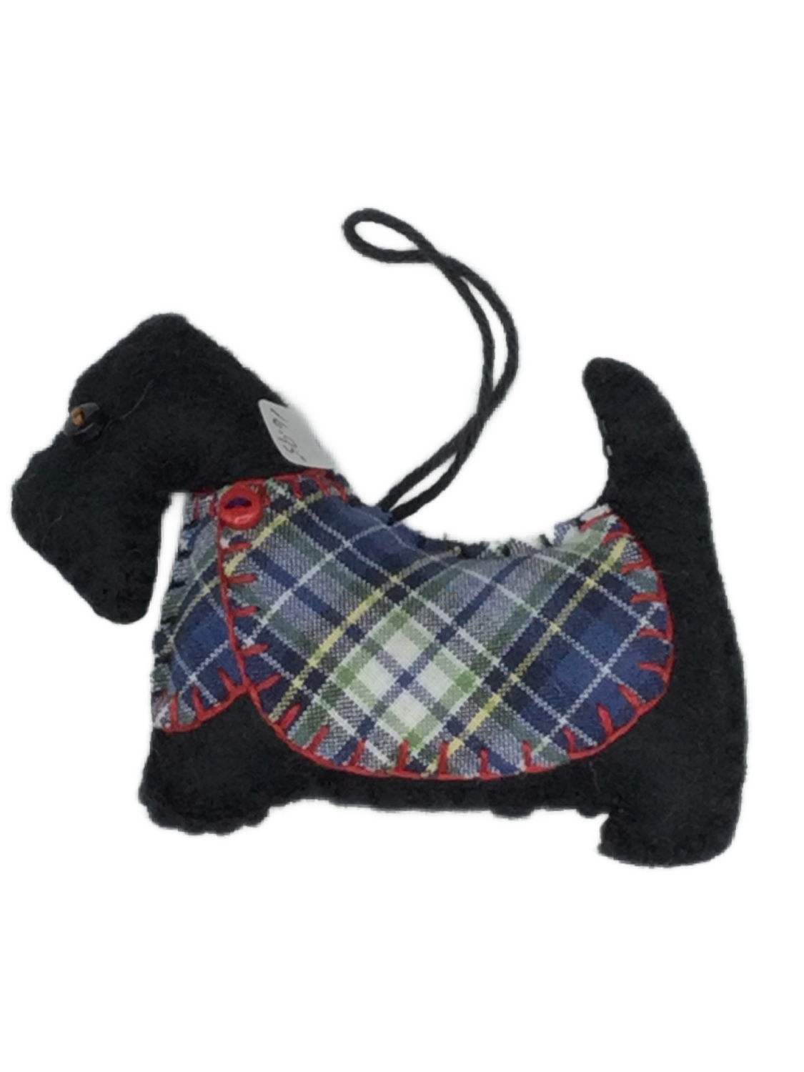 Felted Scottish Terrier Dog Ornament