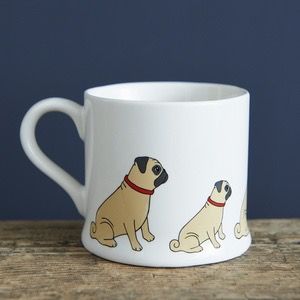 Sweet William Dog Mug Pug