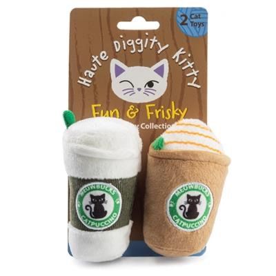 Coffee Cup Organic Catnip Cat Toy