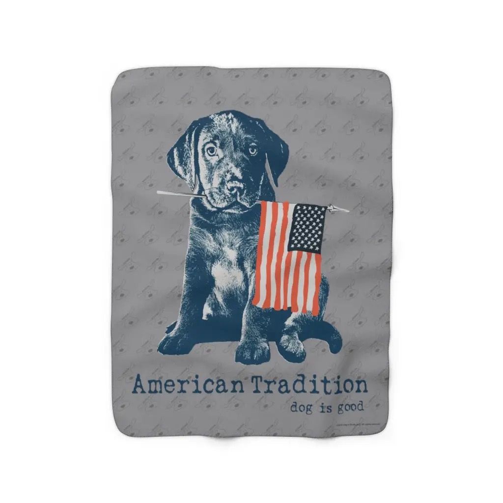 Doggy Design Fleece Throw