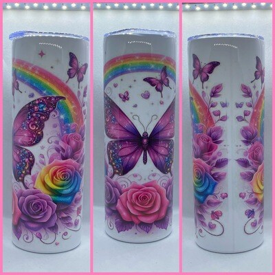 BUTTERFLY TUMBLERS