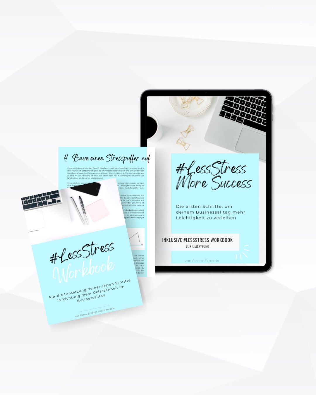 #LessStress More Success E-Book inkl. Workbook