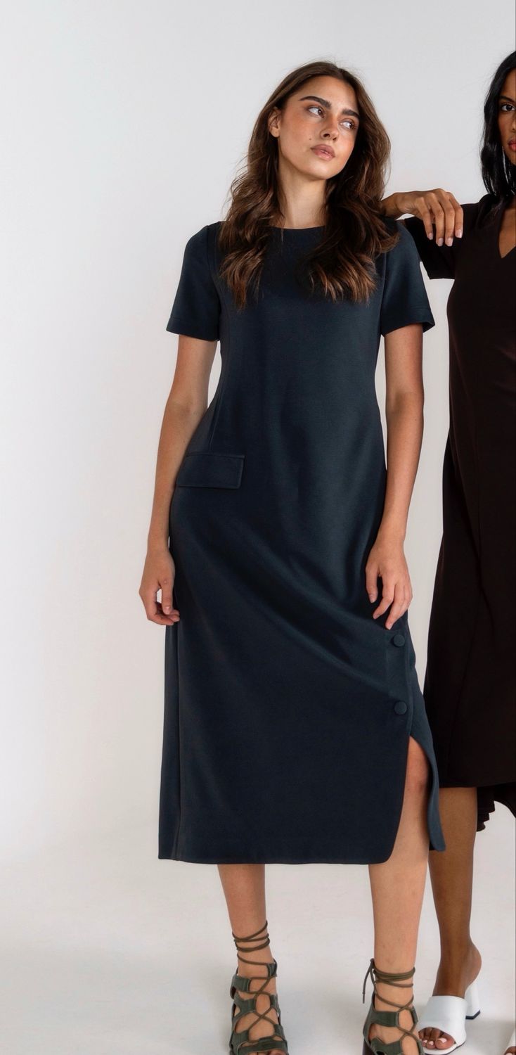 The Lila Dress Olive