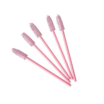 Wimpernbürsten 50 Stk rosa