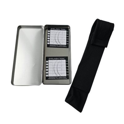 Magnet-Stirnband mit Wimpernplatten