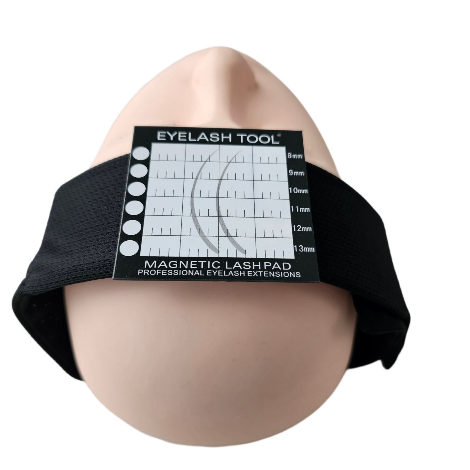 Magnet-Stirnband mit Wimpernplatten