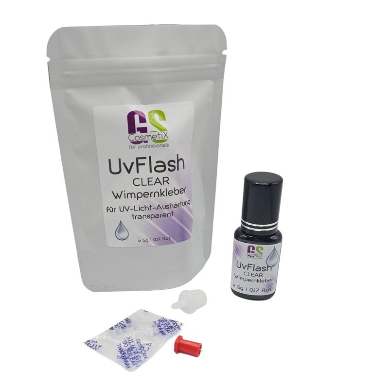 UV Wimpernkleber UvFlash CLEAR