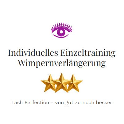Lash Perfection Level 3 - Einzeltraining Lash Perfection Level 3 - Einzeltraining