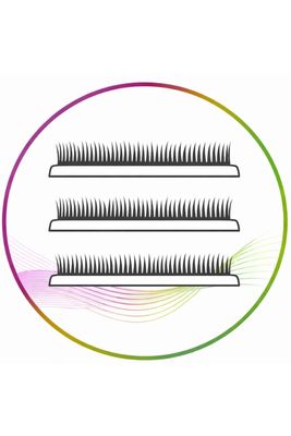 Wimpern 1:1 und Volumentechnik