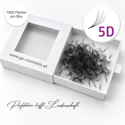 5D Fertigfächer lose 0,07 1000 Stk. pro Box