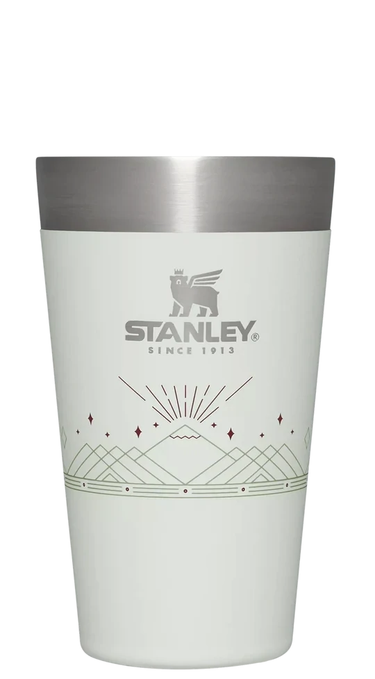 Winterscape Stacking Beer Pint | 16 OZ