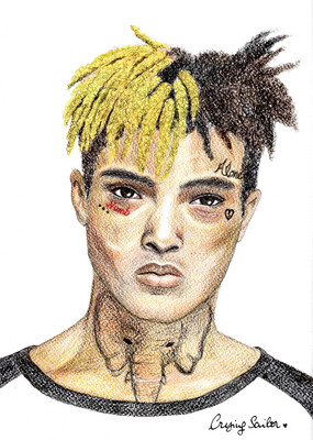 Art print « XXX tentacion »