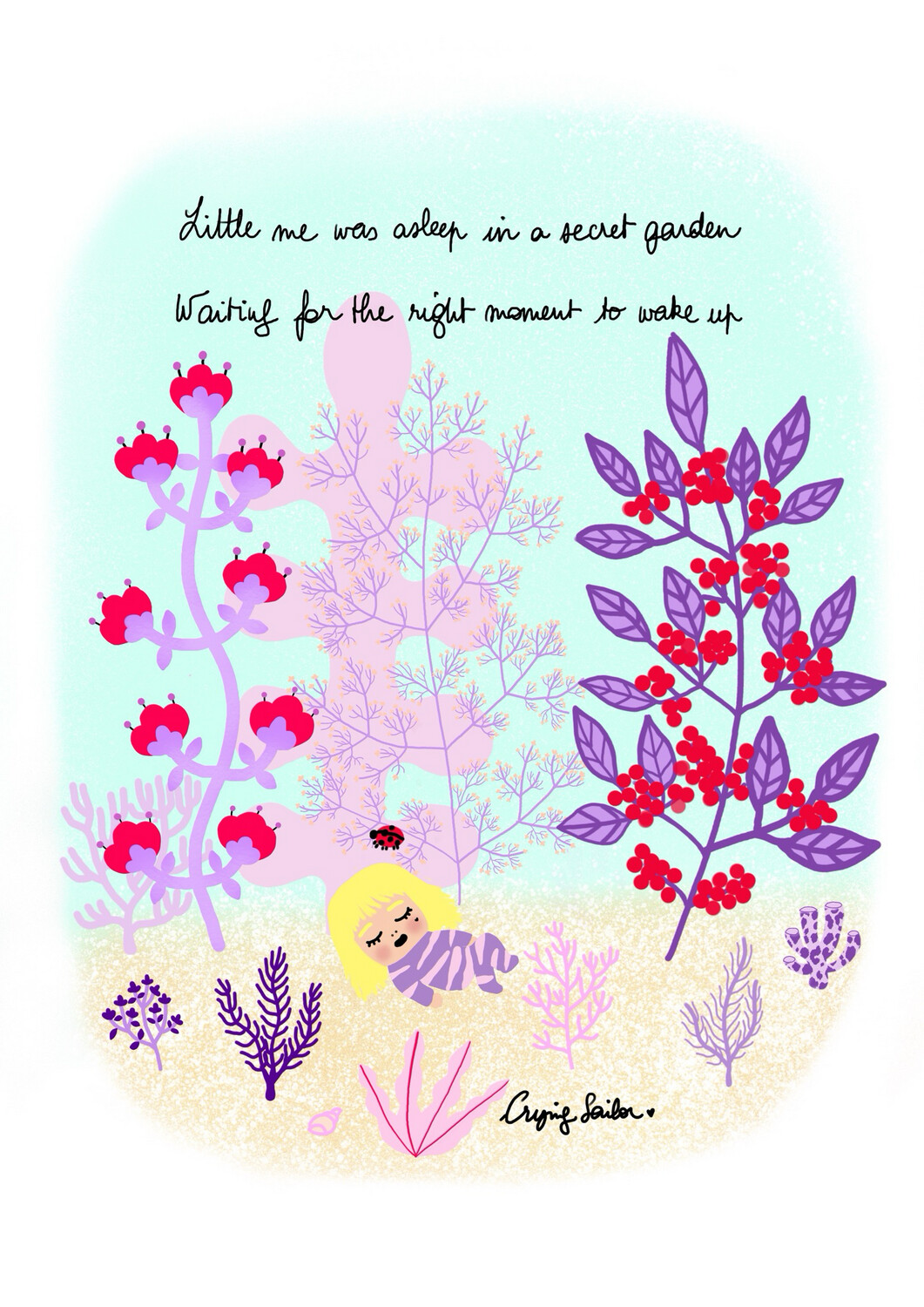 Art print « Little me »