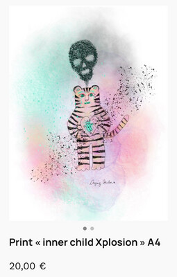 Art Print « inner child Xplosion » A4