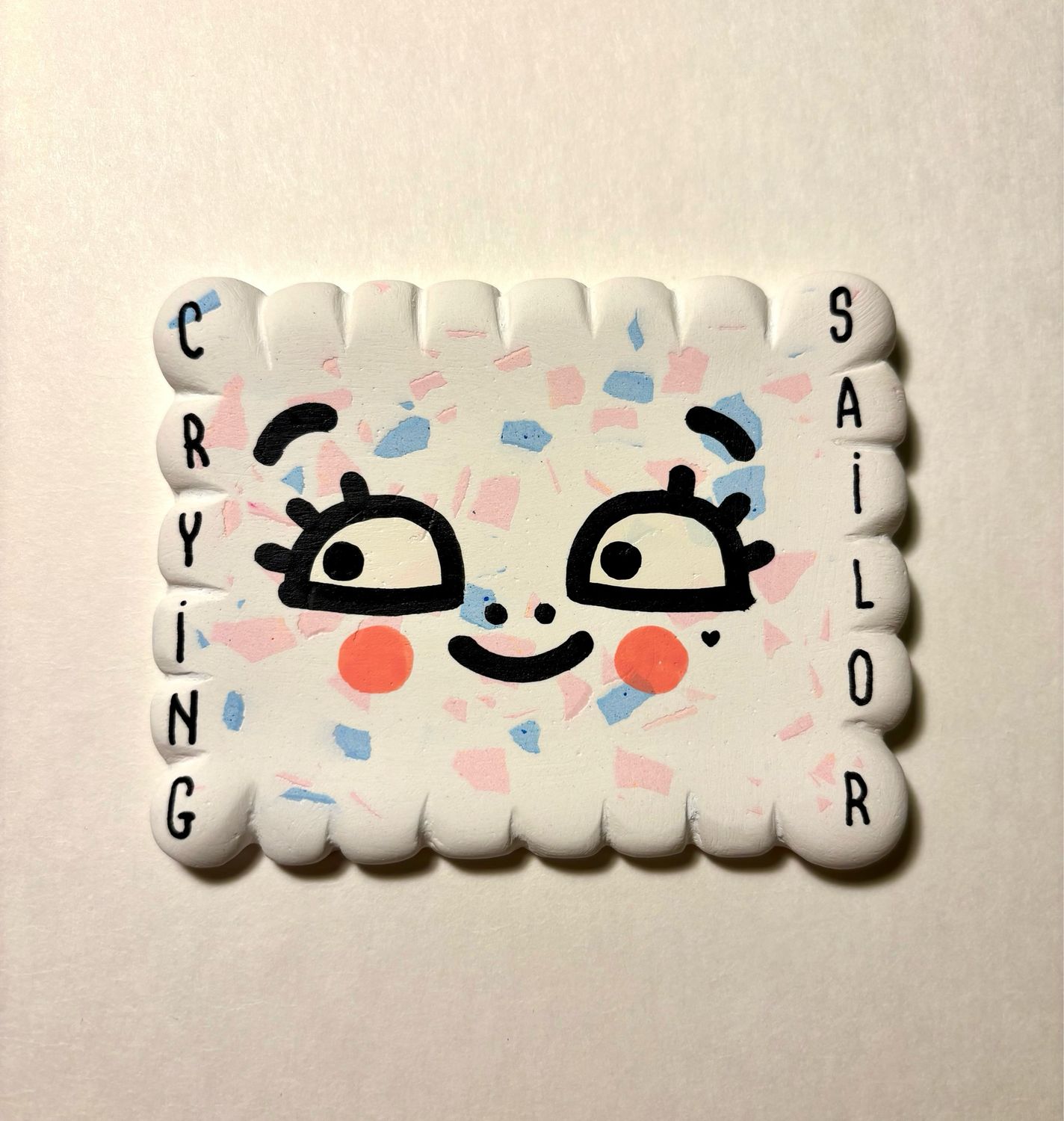 Petit biscuit façon terrazzo