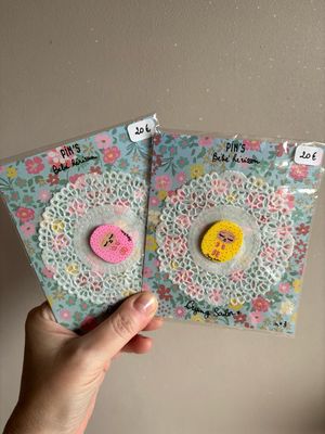 Broche bébé hérisson