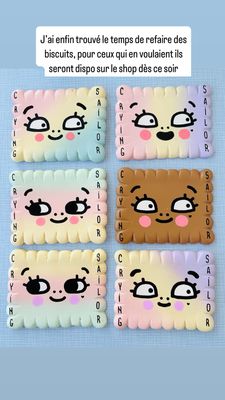 Biscuits - moulages 