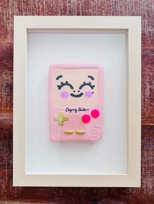 Game Toy rose encadrée